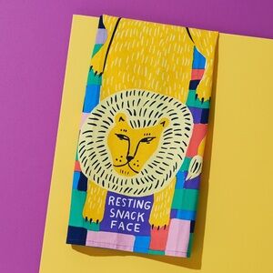 Blue Q “Resting Snack Face” Dish Towel